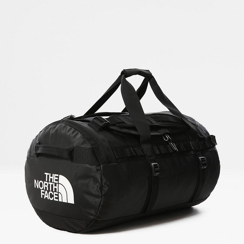 The North Face Base Camp - Medium Ανδρικα Τσάντα Duffel - Μαυρα / Ασπρα (JETB47315)